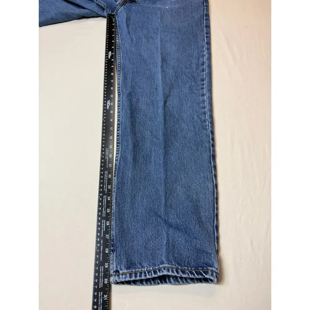Mens Levi’s 550 Relaxed Fit‎ 34x32 Blue Denim Jeans Classic Straight